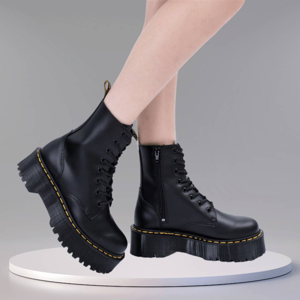 Mila Stilvolle Stiefel – Edgy und Bequem