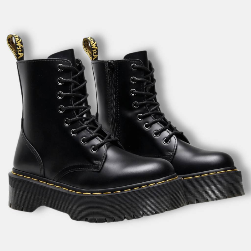 Mila Stilvolle Stiefel – Edgy und Bequem
