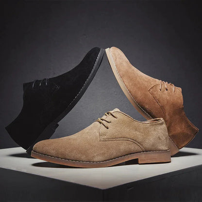 Klassische Eleganz Wildleder Oxford – Komfort und Klasse für Herren
