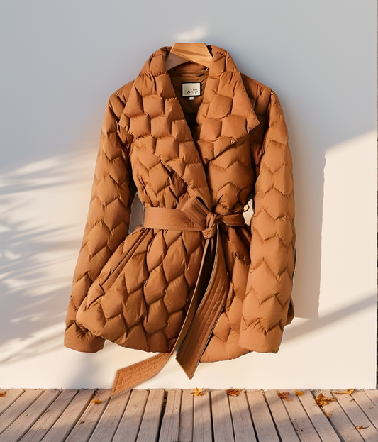 Sophie Gefütterter Mantel – Stilvoll, Warm und Elegant