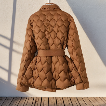 Sophie Gefütterter Mantel – Stilvoll, Warm und Elegant