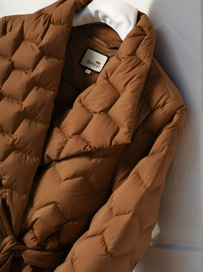 Sophie Gefütterter Mantel – Stilvoll, Warm und Elegant