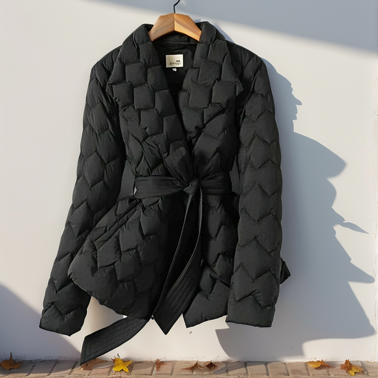 Sophie Gefütterter Mantel – Stilvoll, Warm und Elegant