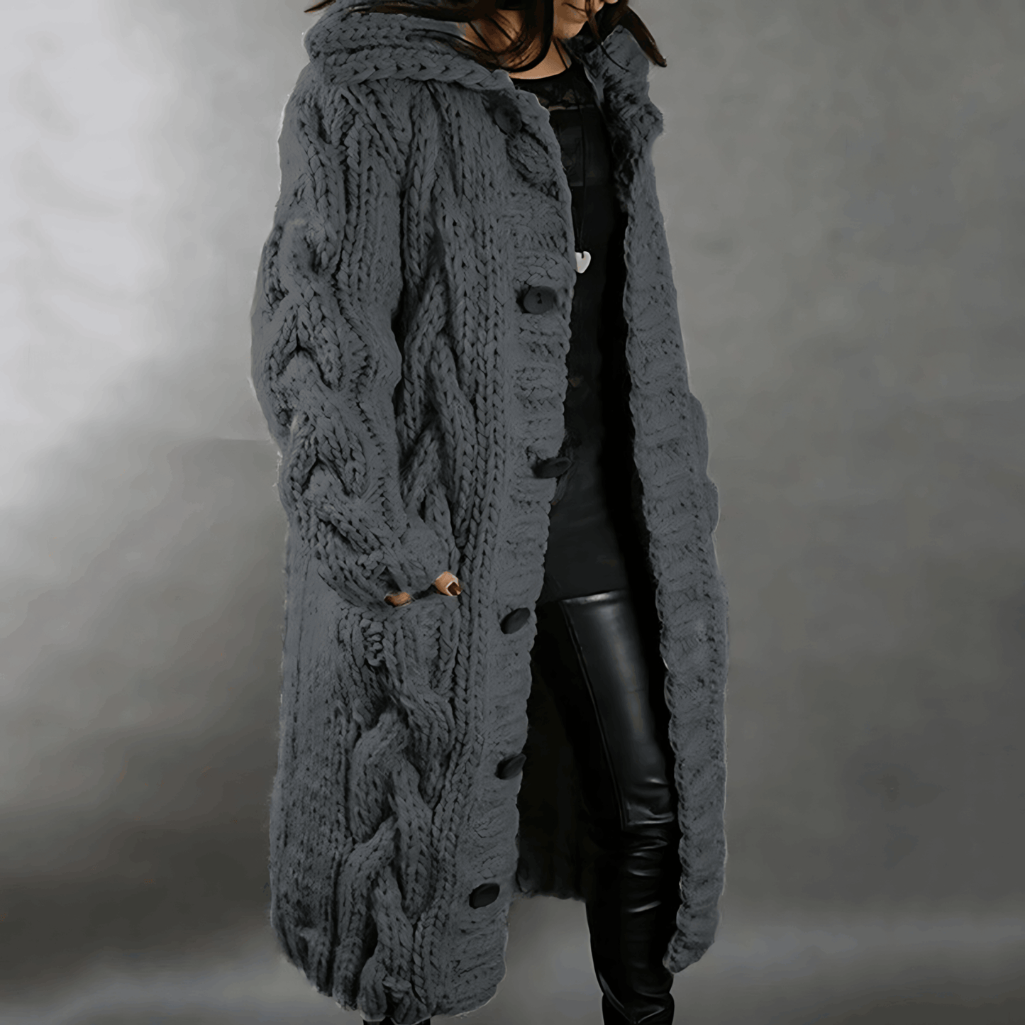 Kuschelige Strickjacke – Perfekt für kalte Tage