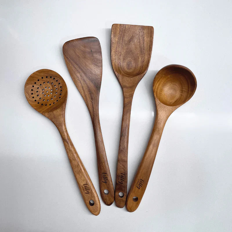 Natürliche Holz-Küchenset – Nachhaltiges und stilvolles Kochen