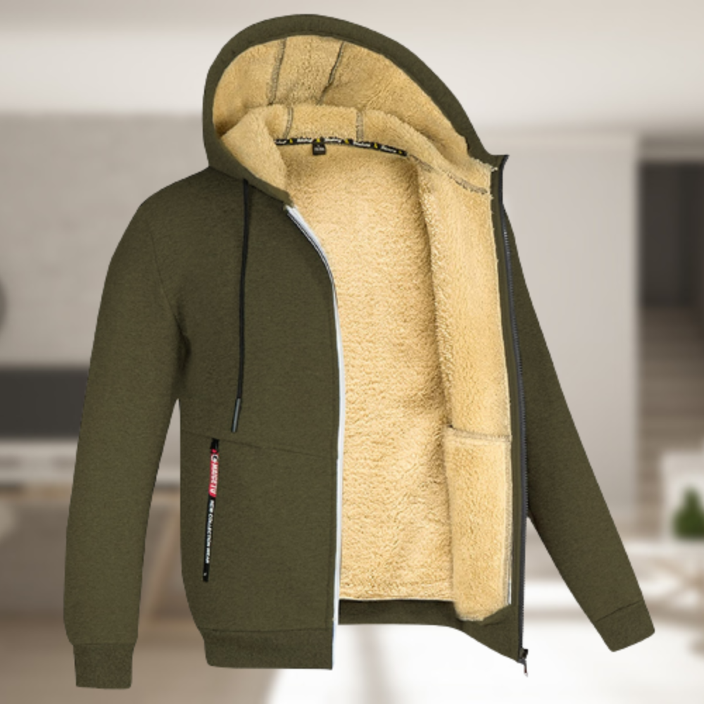 Komfortabler Fleece Hoodie – Warm und Stilvoll