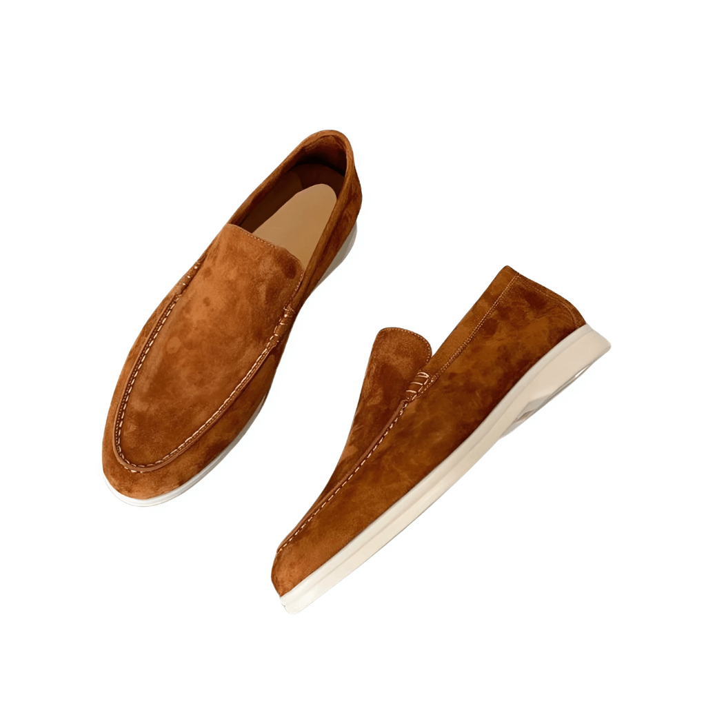 Luxus Wildleder Slipper – Stylisch und Bequem