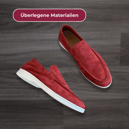 Luxus Wildleder Slipper – Stylisch und Bequem