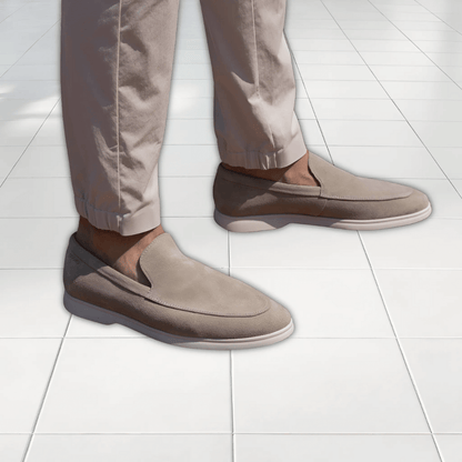 Luxus Wildleder Slipper – Stylisch und Bequem