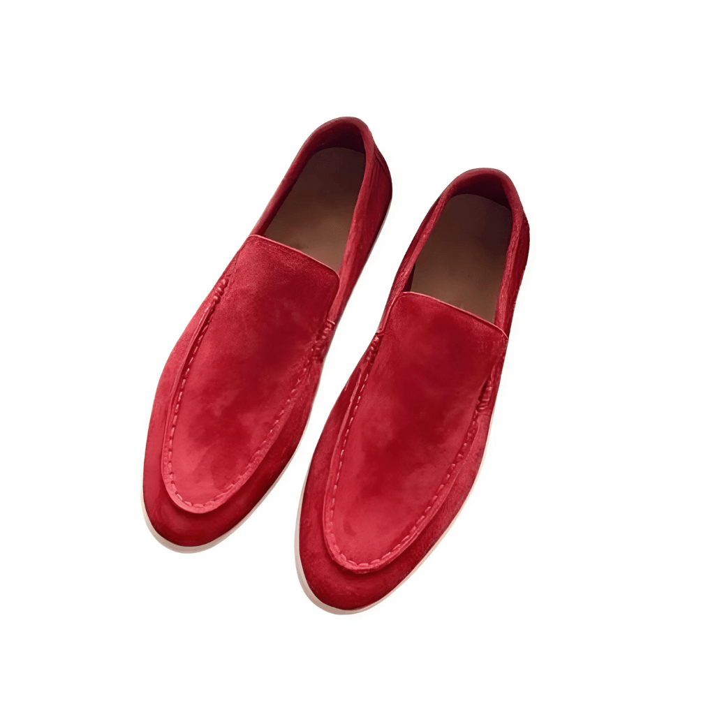 Luxus Wildleder Slipper – Stylisch und Bequem