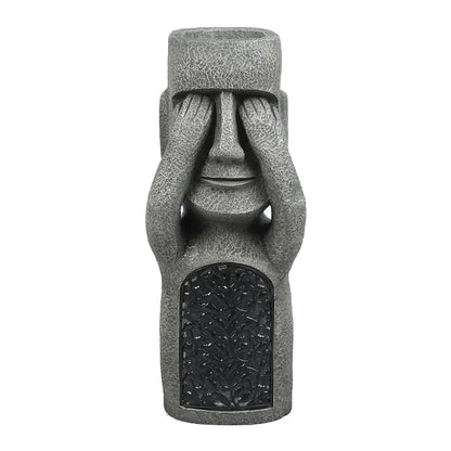 Gartenfiguren mit Charakter – Set aus drei verspielten Skulpturen