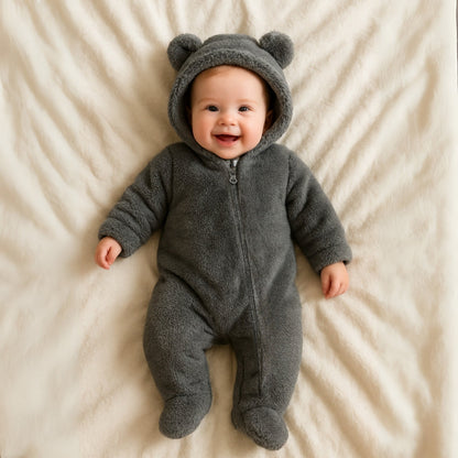 Knuddelbarer Baby-Winteranzug – Warm und Komfortabel für Abenteuer im Freien