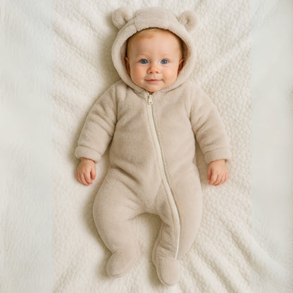 Knuddelbarer Baby-Winteranzug – Warm und Komfortabel für Abenteuer im Freien