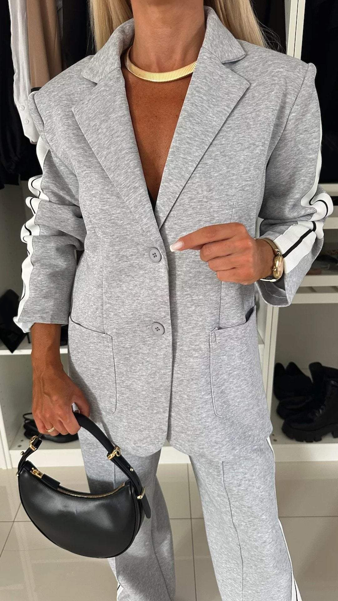 Urban Luxe Damenanzug – Sportlich und Schick in Einem