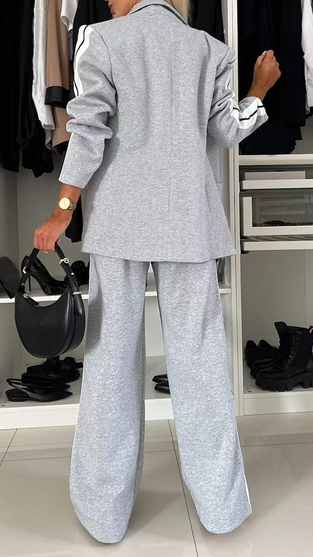 Urban Luxe Damenanzug – Sportlich und Schick in Einem