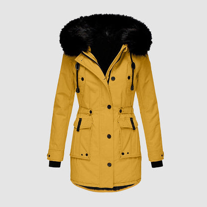 Isabelle Winterjacke mit Fellkragen - Wärme und Stil für kalte Tage