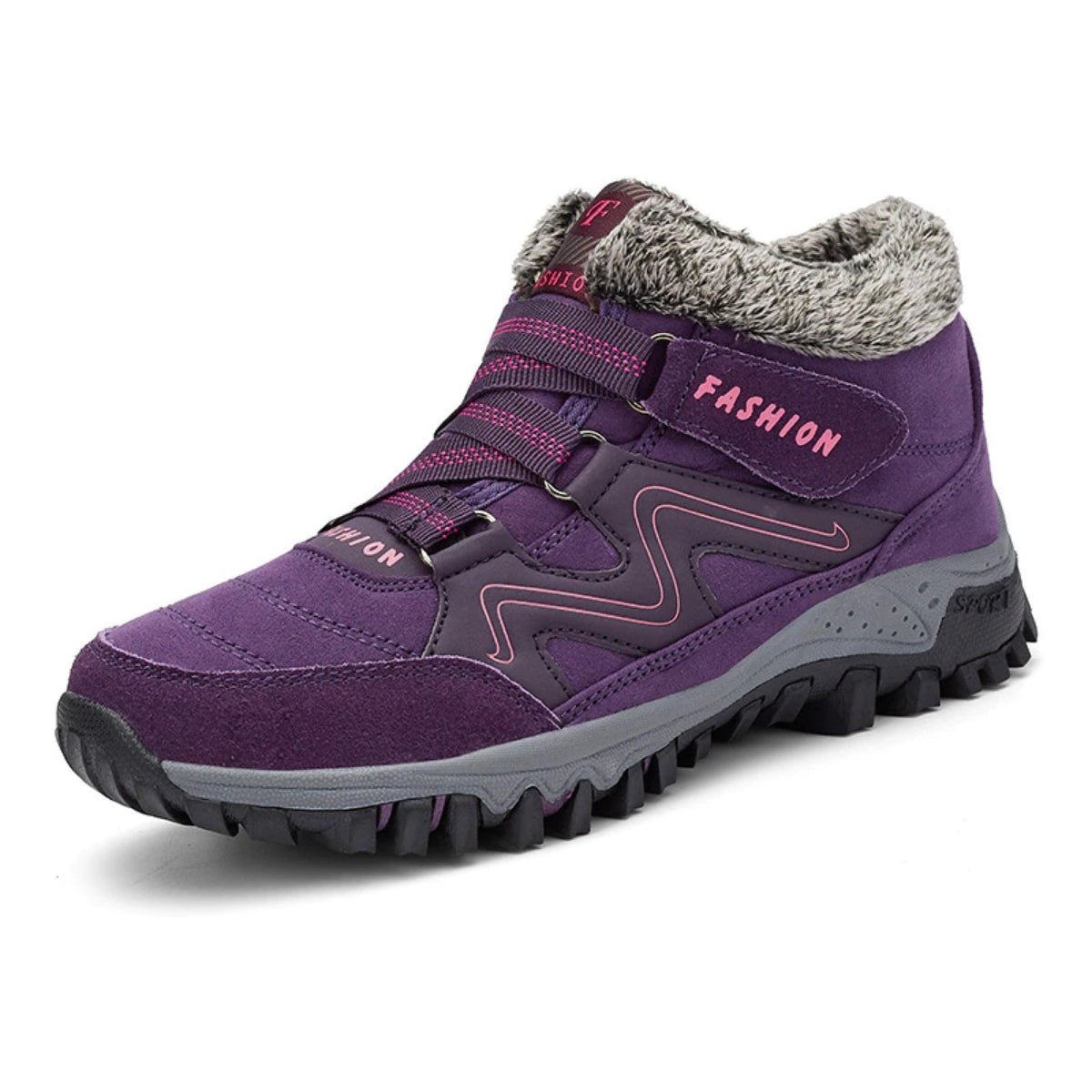 Winter-Wanderschuhe mit Wärme-Fütterung für Damen