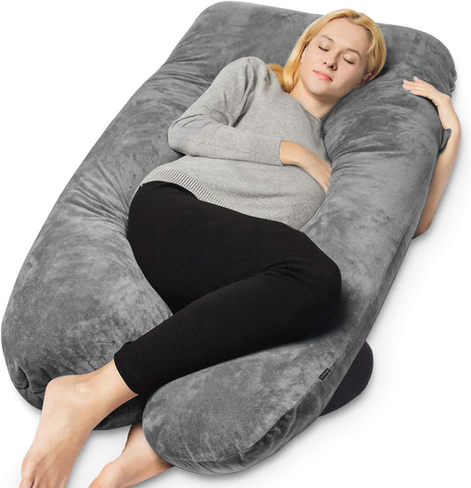 ComfortNest Schwangerschafts- und Seitenschläferkissen – Extra Unterstützung für Mama und Baby