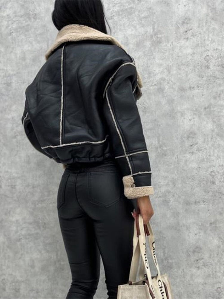 Sophie Stylische Bikerjacke – Bequem und Trendy