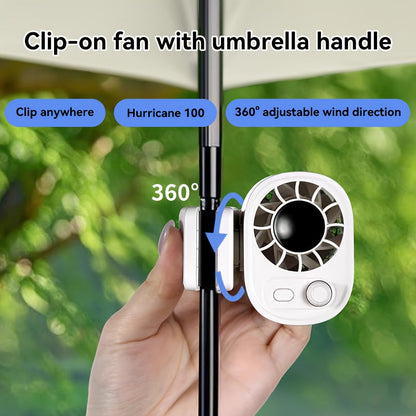 BreezeClip Mini Ventilator – Leistungsstarke Kühlung, Überall und Immer
