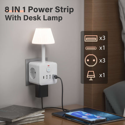 Smart 8-in-1 Nachtlampe – Für Smarte Lösungen und Beleuchtung