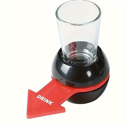 Spin the Arrow Shotglass-Spiel – Das ultimative Trinkspiel für Partys