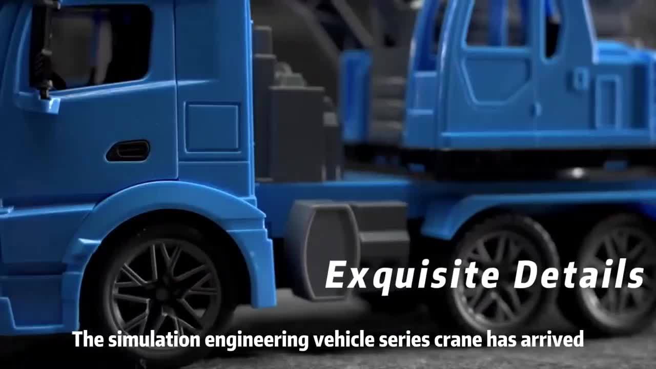 Kraftvoller Kranwagen – Spielspaß mit Sound und Licht