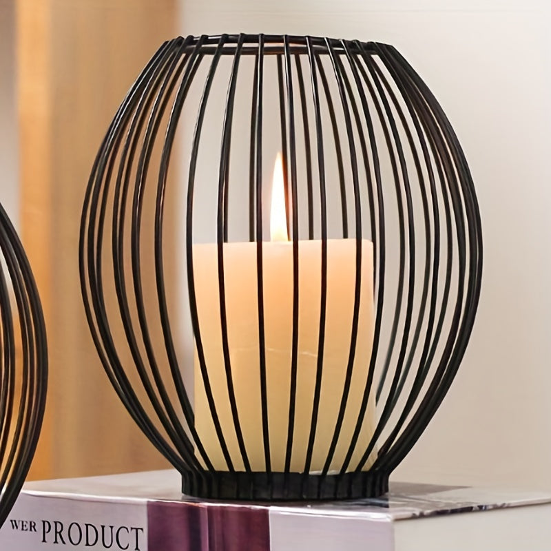 Lumière Draht-Kerzenhalter Set – Minimalistisches Design für stimmungsvolle Beleuchtung