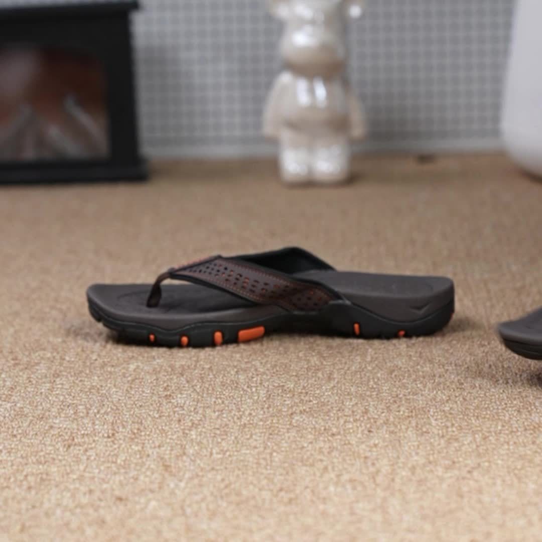 Bequeme und Nachhaltige Herren Slipper Sandalen – Mit EVA Polsterung und Rutschfester TPR Sohle