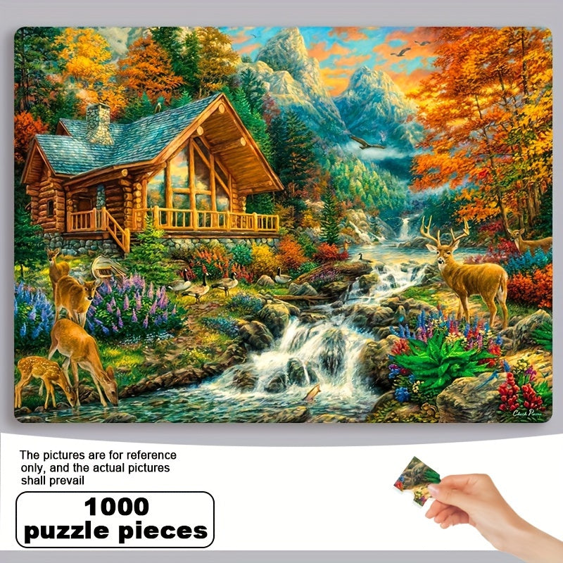 Natürliche Ruhe Puzzle – Entspanne in der ruhigen Natur