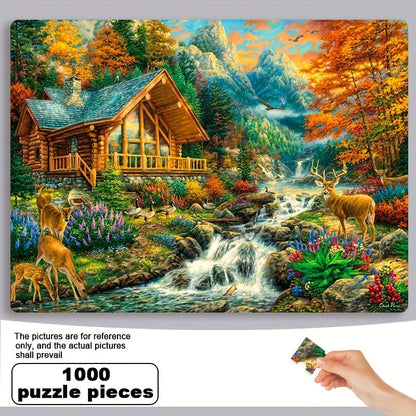 Natürliche Ruhe Puzzle – Entspanne in der ruhigen Natur