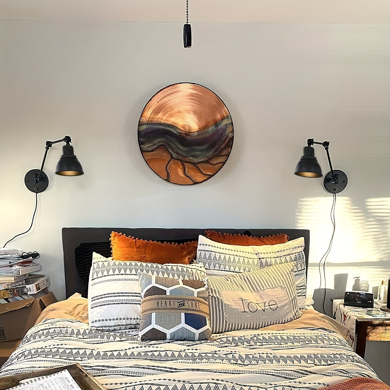 Industrielle Retro Wandlampe - Für stimmungsvolle Beleuchtung und Stil