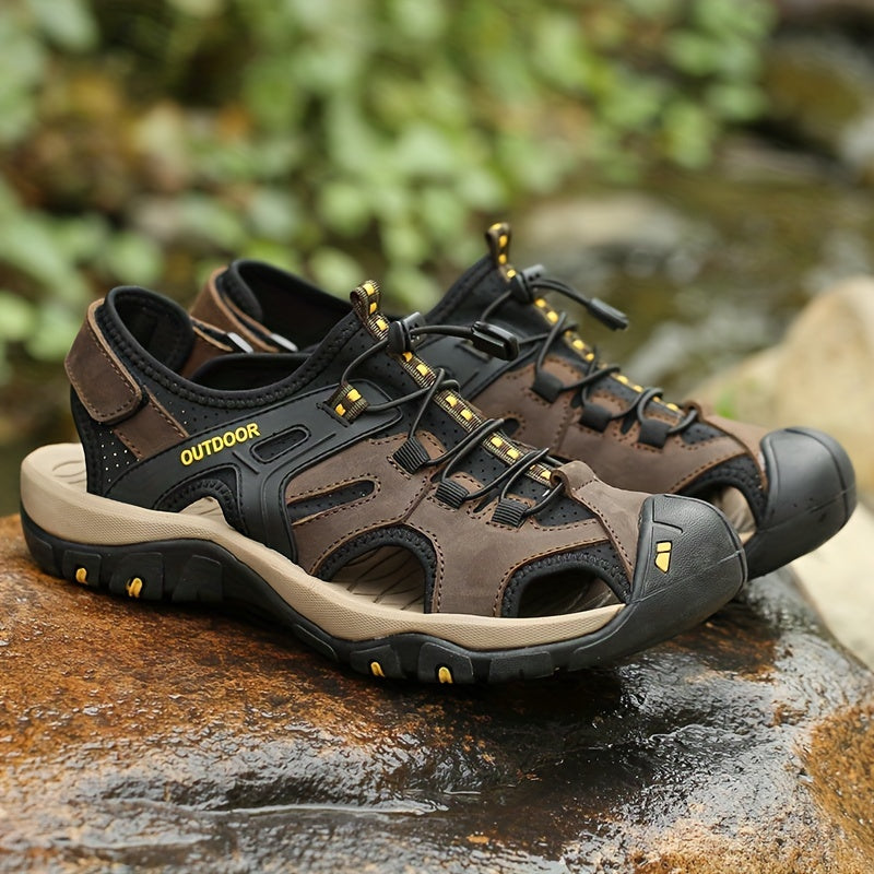 TrailFlex Herrensandalen – Atmungsaktiv und Nachhaltig für Aktive Sommertage