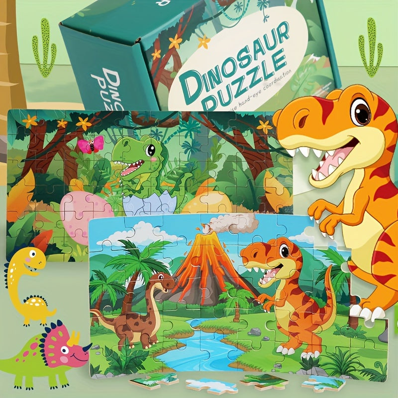 Pädagogisches Dinosaurierpuzzle – Für kreatives Lernen und Spielspaß
