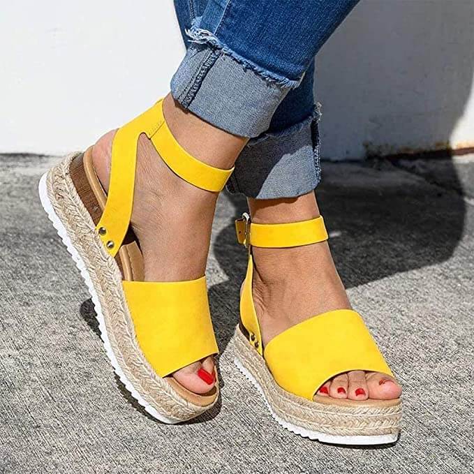 Damen Plattform Espadrille Sandalen – Stilvolles und bequemes Sommer-Schuhwerk