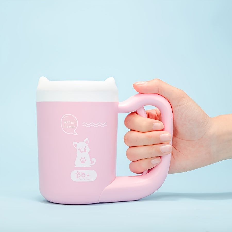 Silicone Hundepfotenreiniger Becher – Tragbarer & Weicher Borstenfußwascher