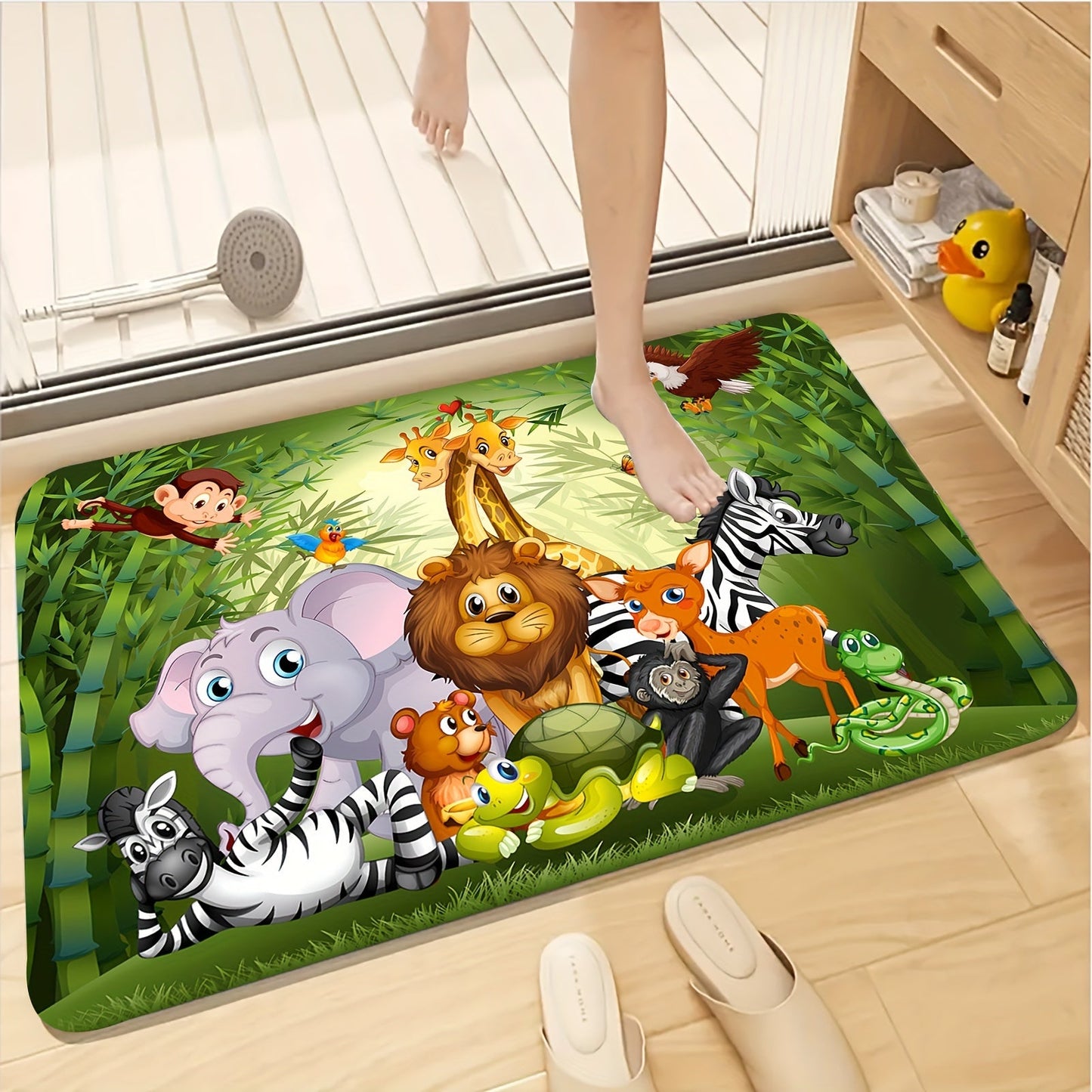 SafariAbenteuer Teppich - Für Eine Verspielte Atmosphäre im Kinderzimmer