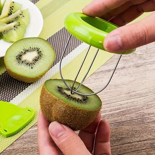 Slimme Kiwi-Schneider – Für Einfaches und Schnelles Obstschneiden