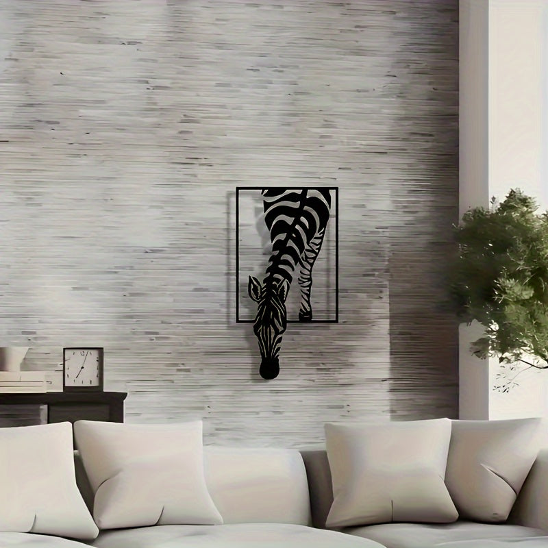 Zebra Silhouetten Wanddekoration – Stylische Eleganz für deinen Raum