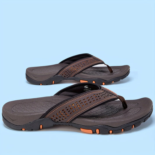 Bequeme und Nachhaltige Herren Slipper Sandalen – Mit EVA Polsterung und Rutschfester TPR Sohle