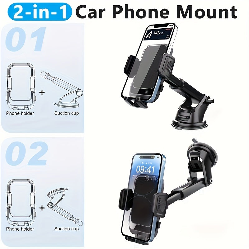 Multifunktionale Telefonhalterung Auto – Flexibel und Sicher