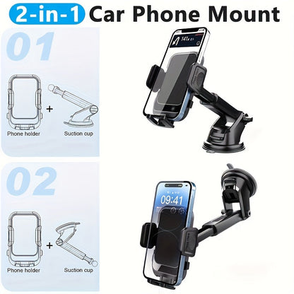 Multifunktionale Telefonhalterung Auto – Flexibel und Sicher