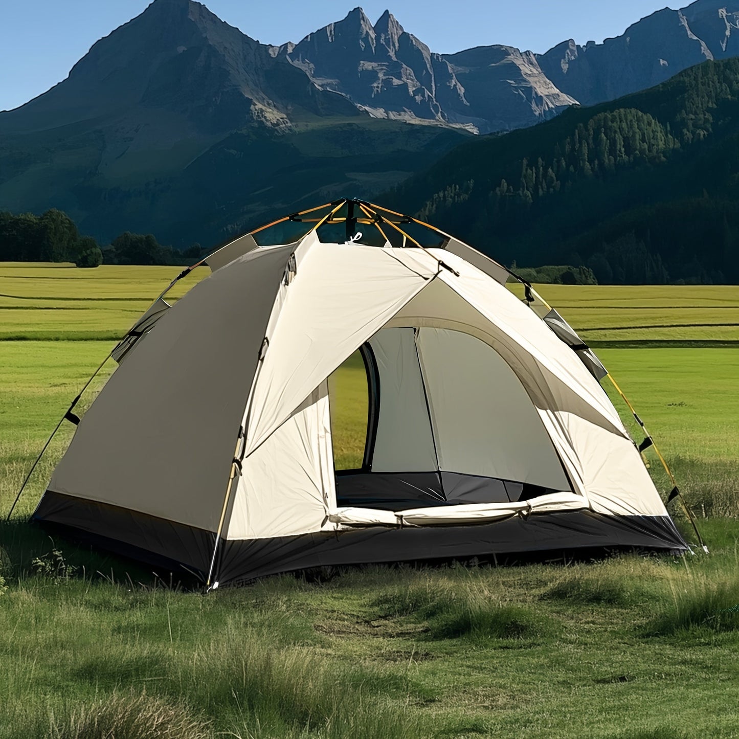 QuickCamp Klappzelt – Komfort und Schutz für jeden Outdoor-Ausflug