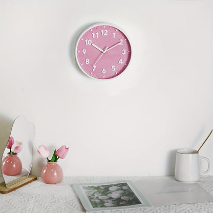 PinkTime Rosa Wanduhr – Modern und dekorativ für jedes Zimmer