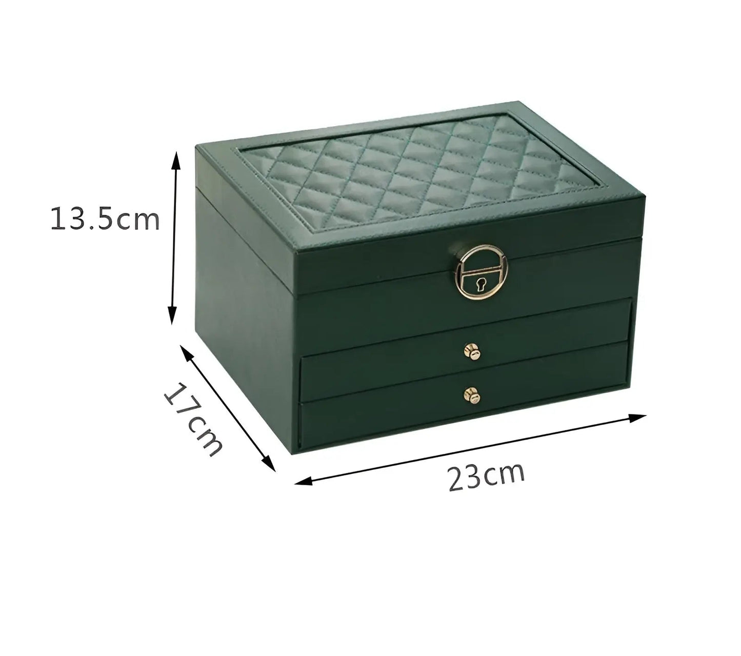 Luxuriöse Mehrschichtige Schmuckbox – Stilvoller & Langlebiger Organizer