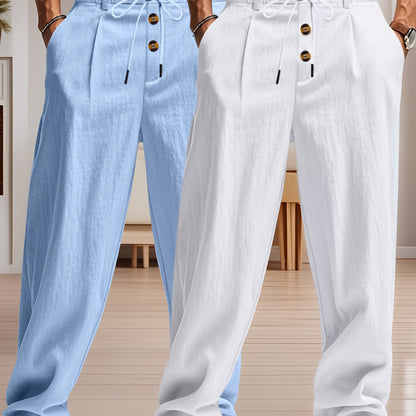 Entspanntes Luxe Hosen Set - Komfort und Stil ohne Kompromisse