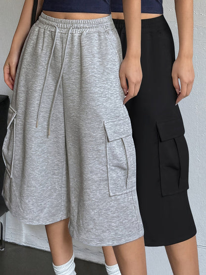 Urban Ease Damen Cargo Shorts Set – Komfort und Stil in Einem