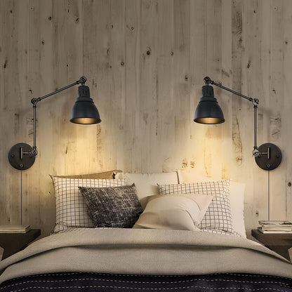 Industrielle Retro Wandlampe - Für stimmungsvolle Beleuchtung und Stil