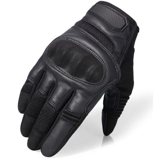 AirFlex Motorradhandschuhe – Atmungsaktives PU-Leder für Komfort und Sicherheit