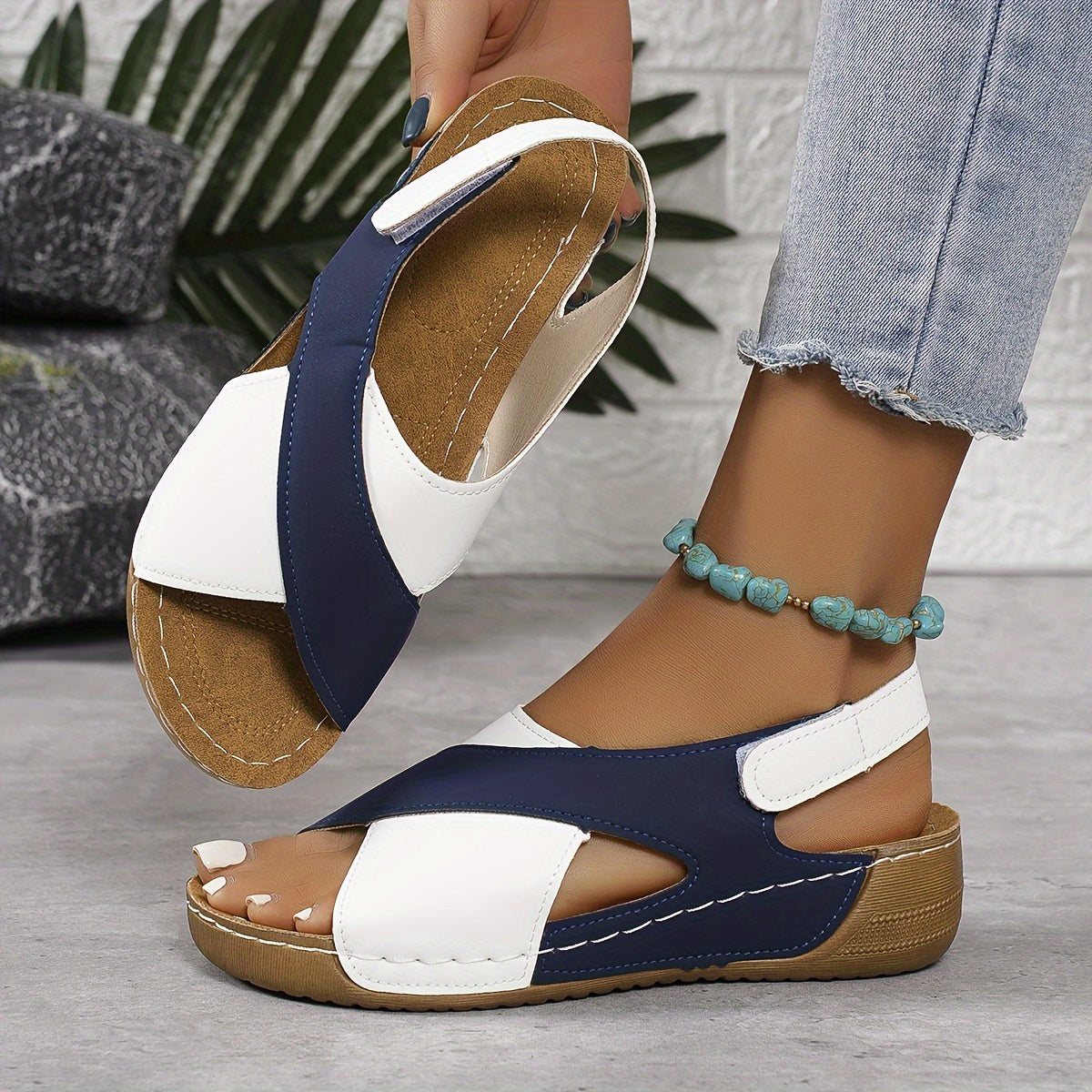 Verstellbare orthopädische Sandalen – Unterstützender Komfort für Frauen